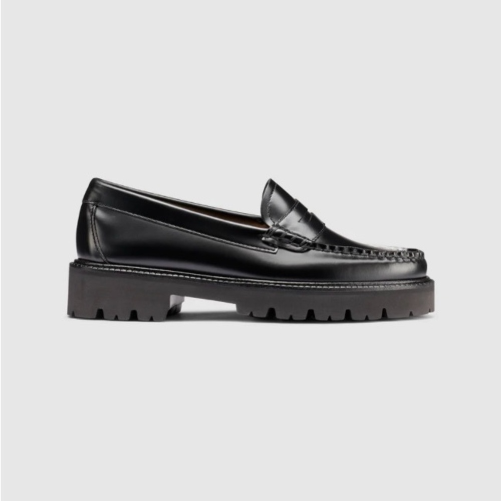 G.H. Bass & Co. Black Leather Loafers - Picture 7 of 13